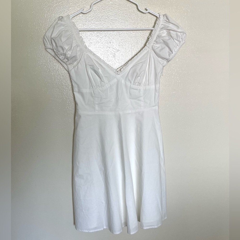 White Na-kd Mini Dress